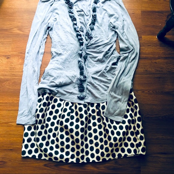 Poke-a-dot Mini Skirt Size Medium - Picture 2 of 3